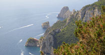 Itinéraires pédestres à Capri.